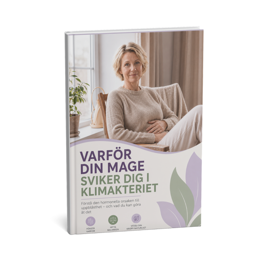 E-Bok: Varför din mage sviker dig i Klimakteriet